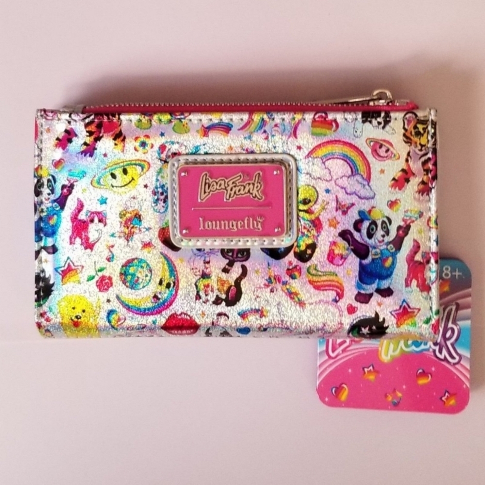 Loungefly Disney Parks Lisa Frank Wallet